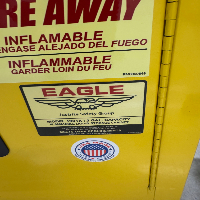 Eagle 2 Gallon Flammable Liquid Storage Cabinet image 0